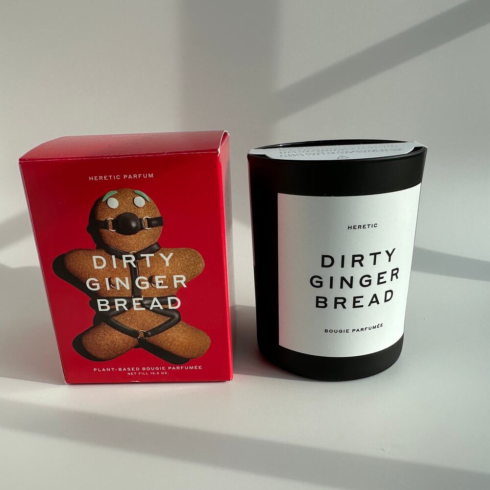 Heretic Parfum Dirty Gingerbread Plant-Base Scented Candle Net Fill 10.5 Oz. NIB